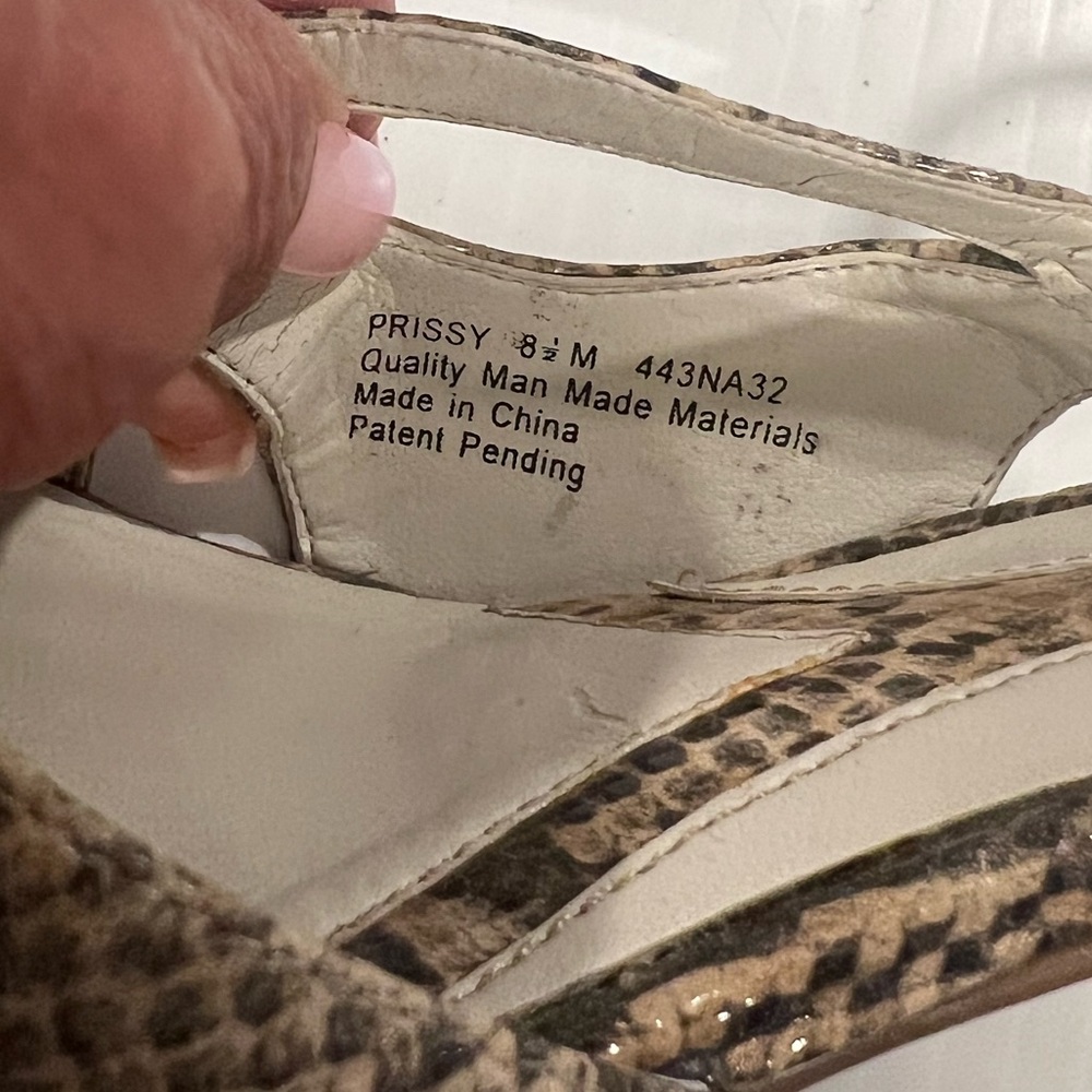 Naturalizer -Open Toed, Strappy Sandals- Size 8.5… - image 7